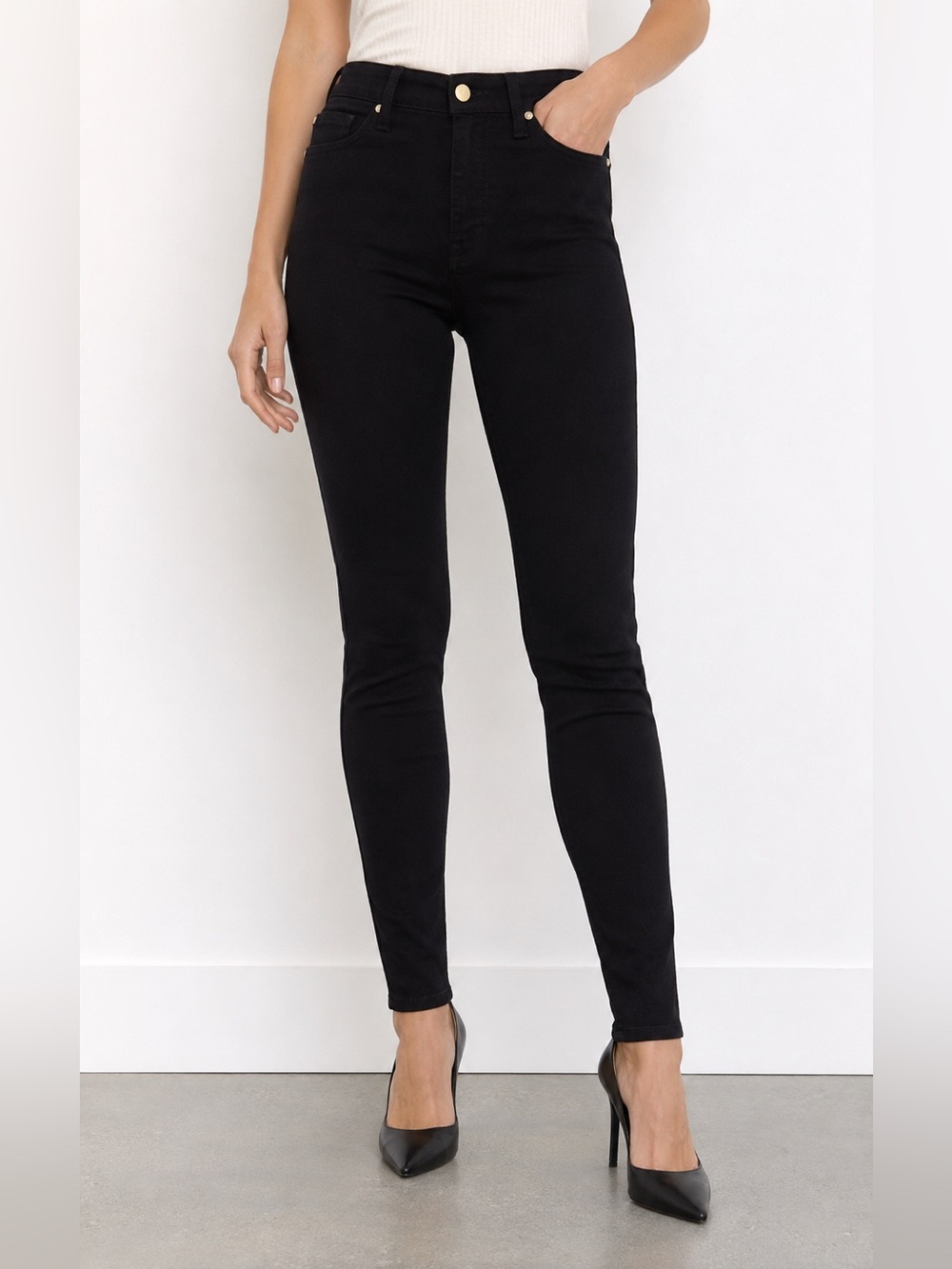 FRAME Ali High Rise Skinny Jeans - Size 30